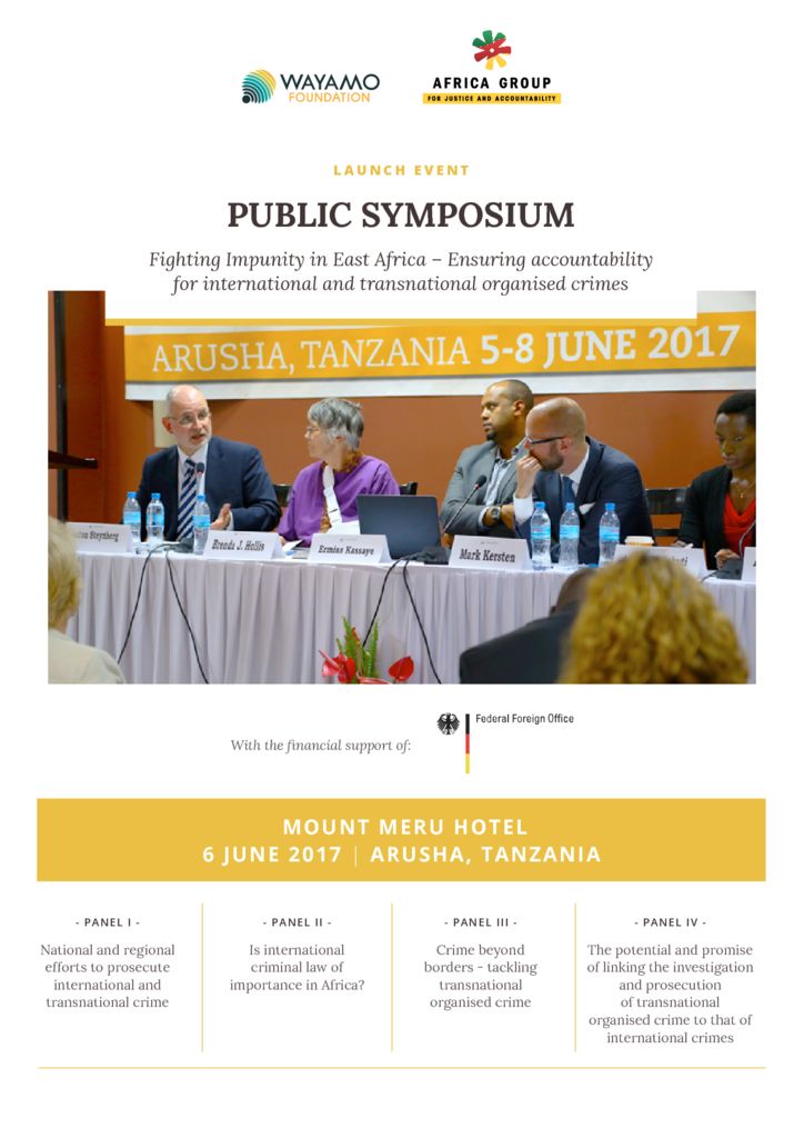 thumbnail of Wayamo Symposium Report
