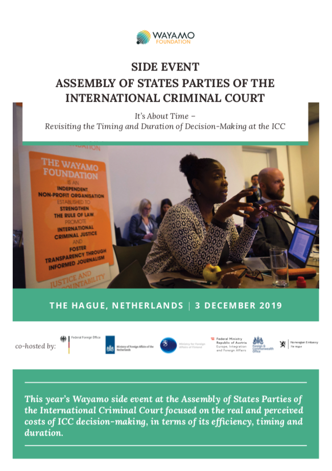thumbnail of Wayamo ICC ASP Side Event Report_2019
