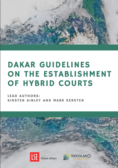 thumbnail of Dakar Guidelines on the Establishment of Hybrid Courts