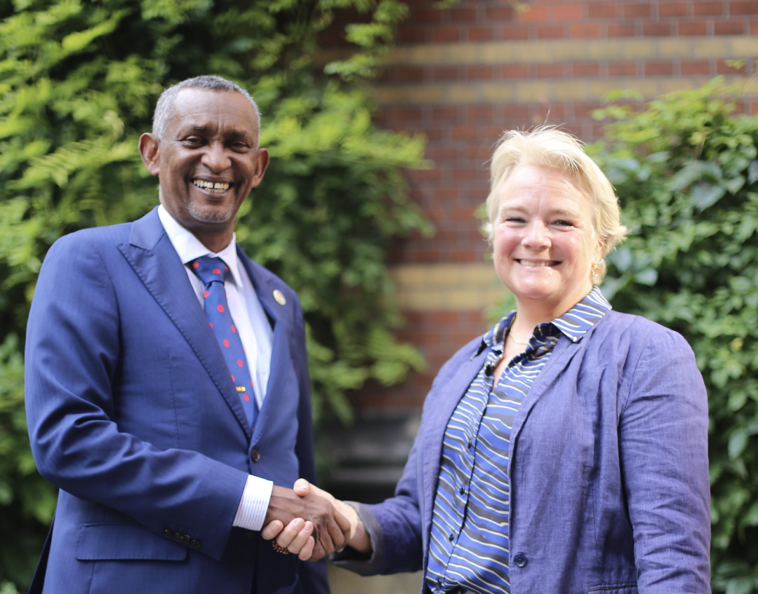 Mahboub Maalim, IGAD Executive Secretary and Bettina Ambach, Wayamo Foundation Director, signed a Memorandum of Understanding (MoU) on Friday 20 September 2019 in Berlin. See the full album