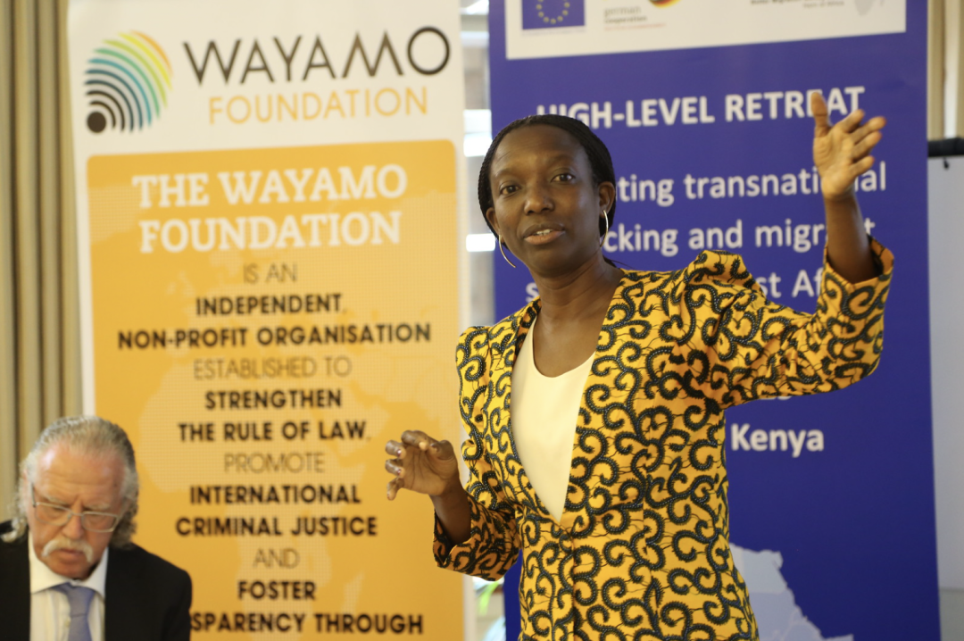 On 29 July 2019, the Wayamo Foundation hosted a high-level retreat with the aim of enhancing the capacity of East African states to investigate and prosecute transnational trafficking and migrant smuggling cases, as well as to strengthen inter-agency and cross-border collaboration in the region. See the full training album