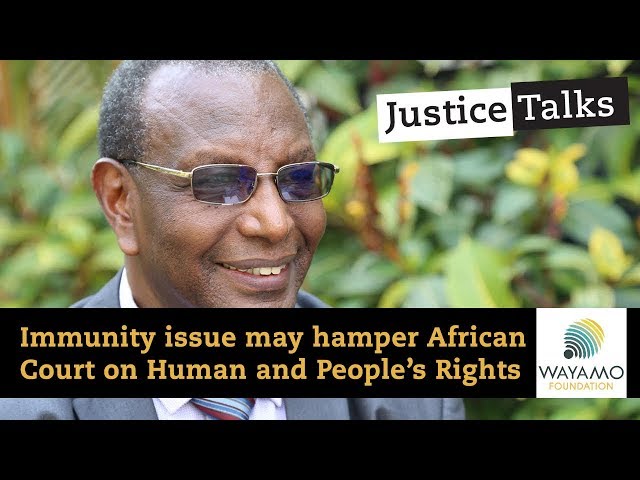 Justice Talks Gerard Niyungeko Wayamo Foundation
